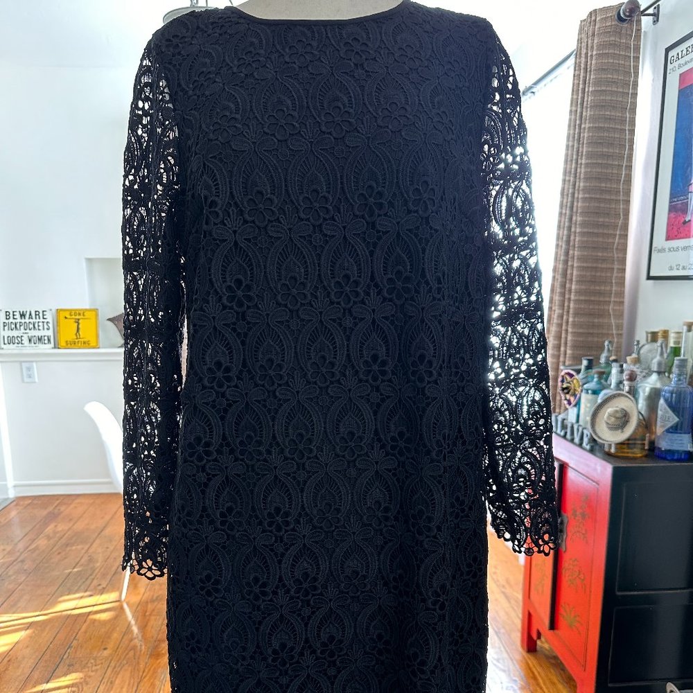 Club Monaco Black lace dress